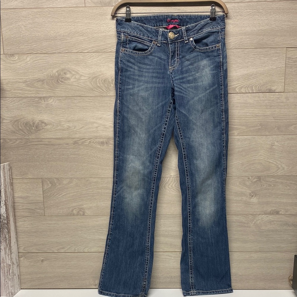 Wrangler Boot Cut Low Rise Premium Patch Jeans